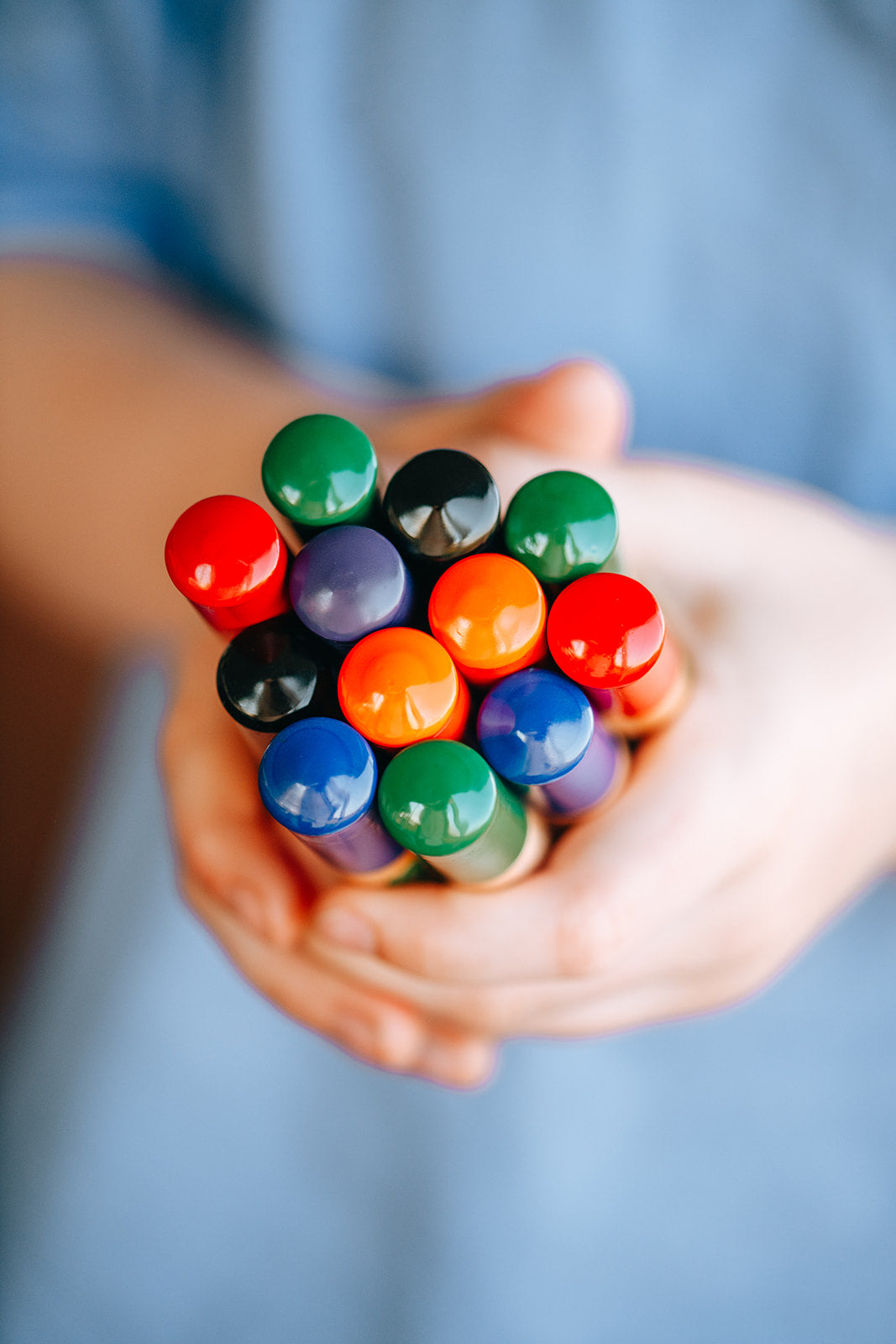 6 Multicoloured Whiteboard Pencils