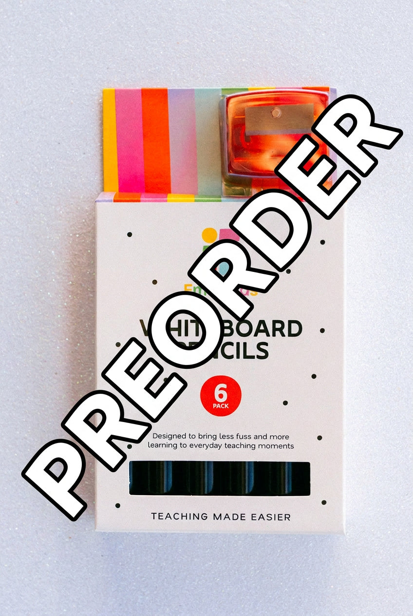 PREORDER BLACK WHITEBOARD PENCILS